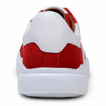 Belvedere Studio Olivier Suede Sneaker Red