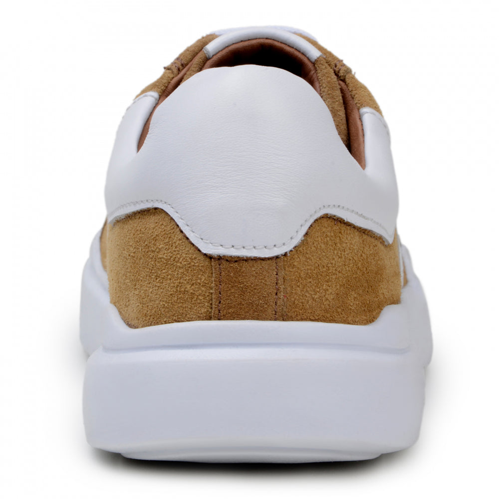 Belvedere Studio Olivier Suede Sneaker Tan