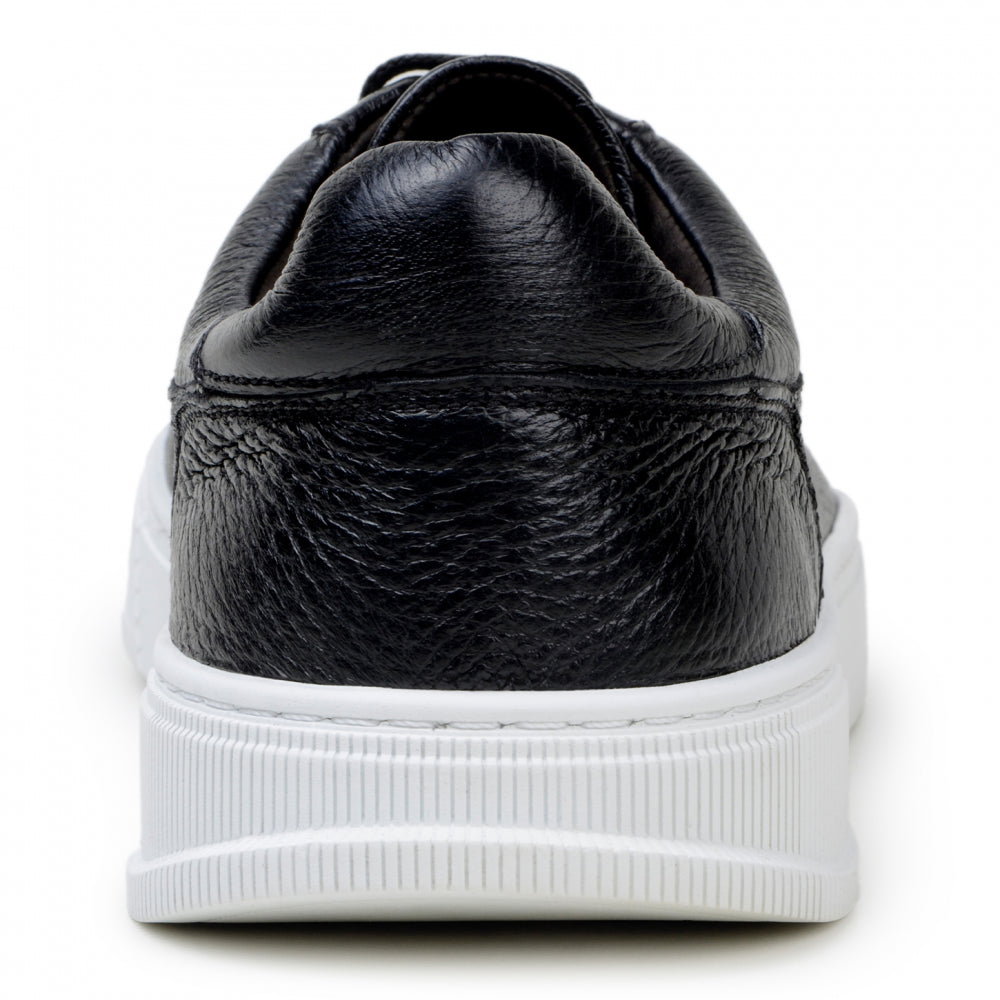 Belvedere Studio Matteo Deerskin Sneaker Black