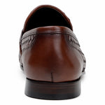 Belvedere Studio Luca Woven Penny Loafer Antique Tan