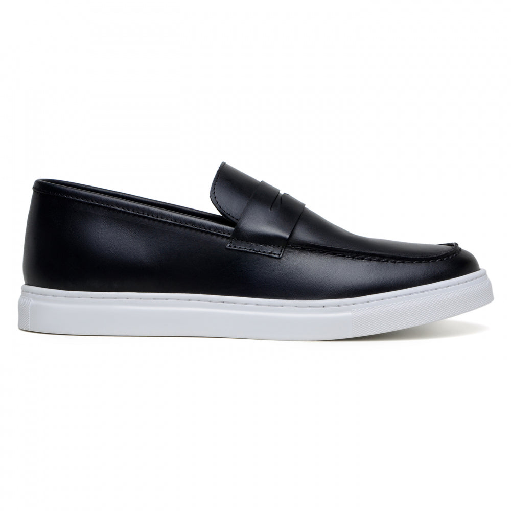 Belvedere Studio Elliot Penny Loafer Hybrid Sneaker Black
