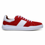 Belvedere Studio Olivier Suede Sneaker Red