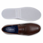 Belvedere Studio Elliot Penny Loafer Hybrid Sneaker Brown