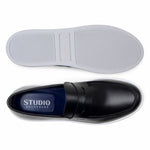 Belvedere Studio Elliot Penny Loafer Hybrid Sneaker Black