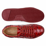 Belvedere Kingstone Genuine Piraruco Sneakers Red