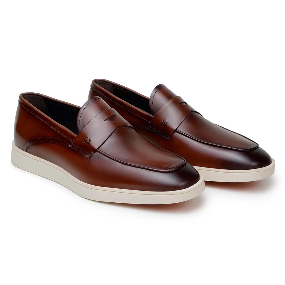 Belvedere Studio Maurizio Penny Loafer Hybrid Sneaker Cognac