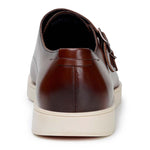 Belvedere Studio Marcio Double Monk Strap Sneaker Cognac