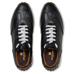 Bruno Magli Duccio Mid Leather Jogger Sneaker Black