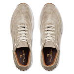 Bruno Magli Duccio Mid Suede Jogger Sneaker Taupe