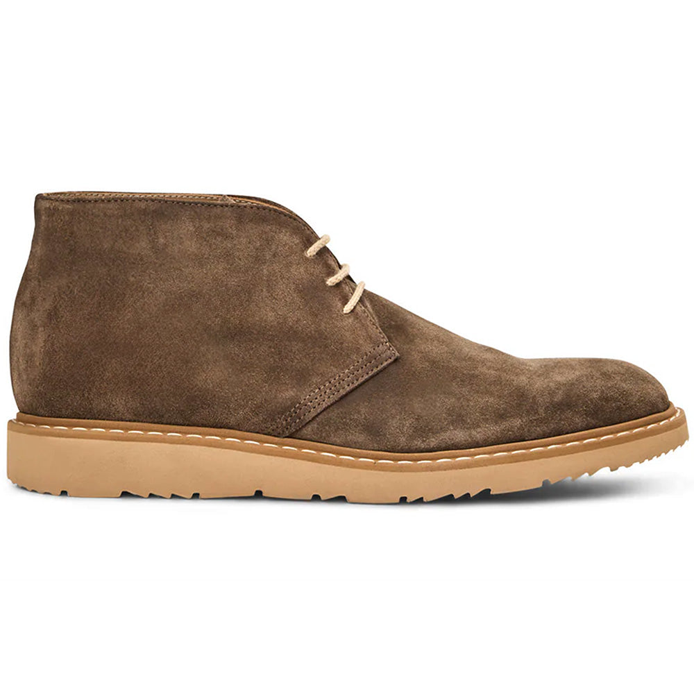 Aquatalia Duke Suede Lace Up Chukka Boot Taupe