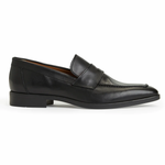 Bruno Magli Durante Tapered Modern Penny Loafer Black