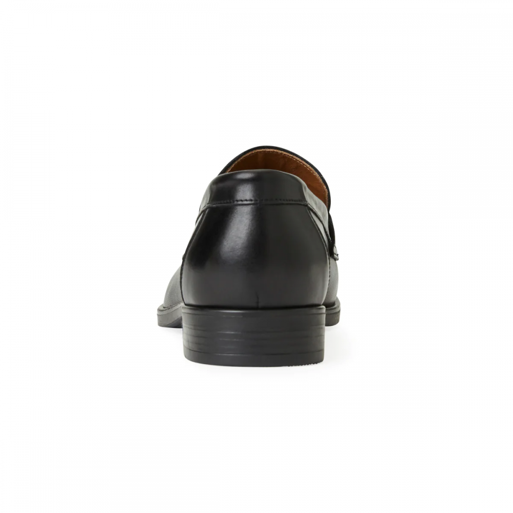 Bruno Magli Durante Tapered Modern Penny Loafer Black