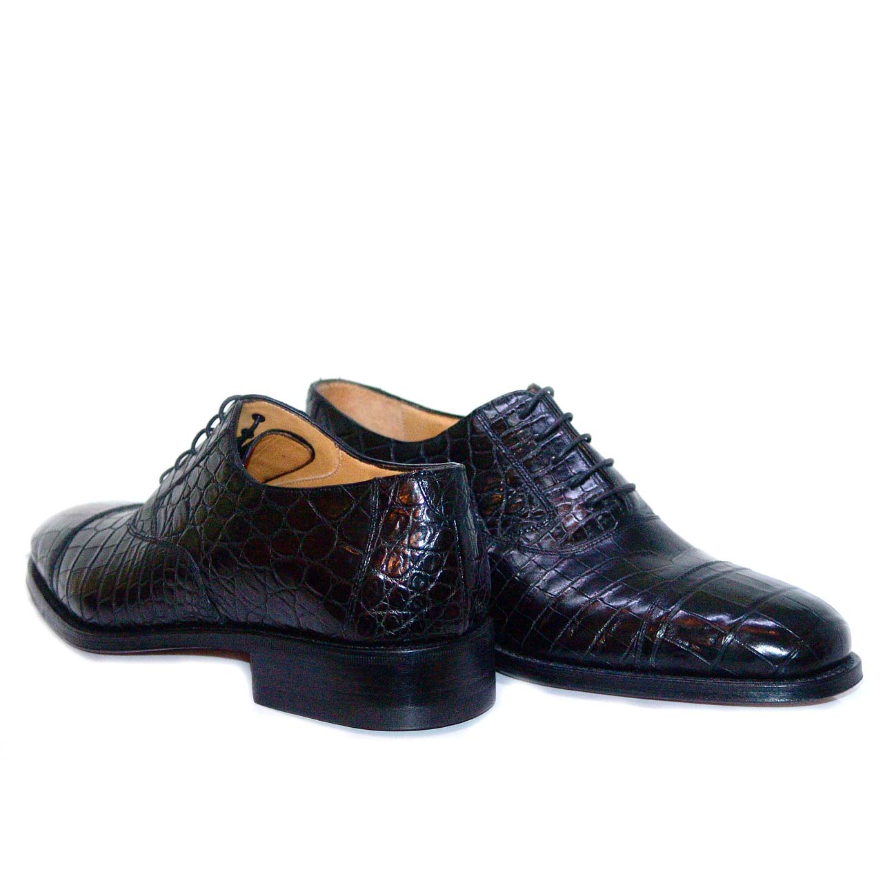 Dami 2616 Alligator Cap Toe Lace Up