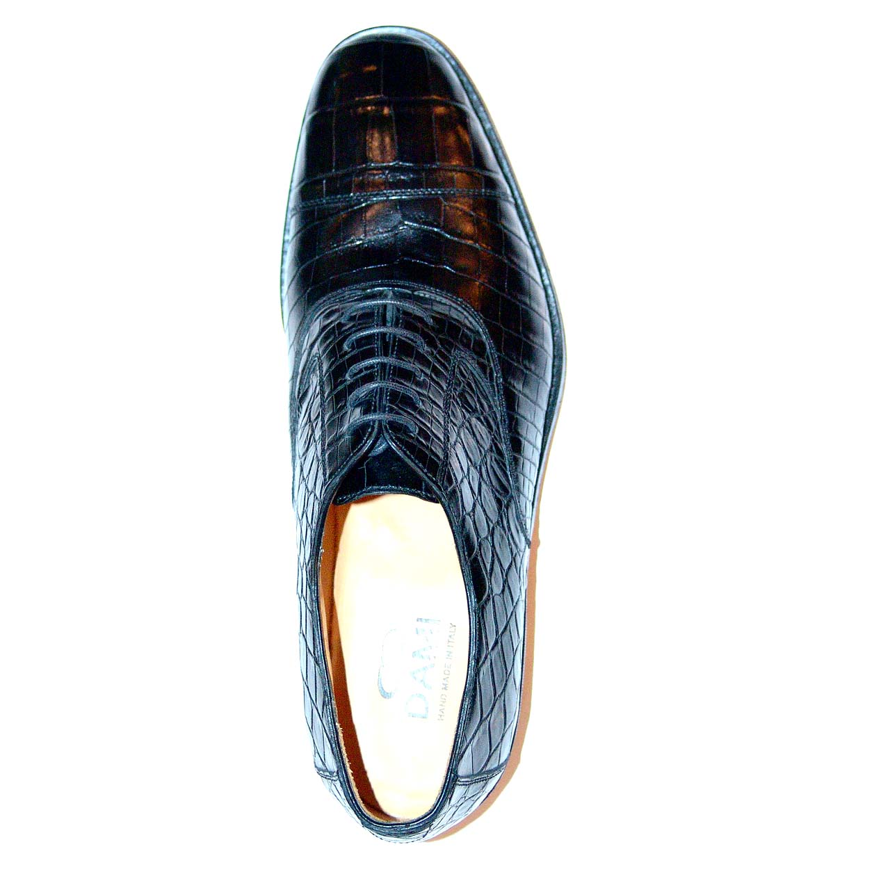Dami 2616 Alligator Cap Toe Lace Up