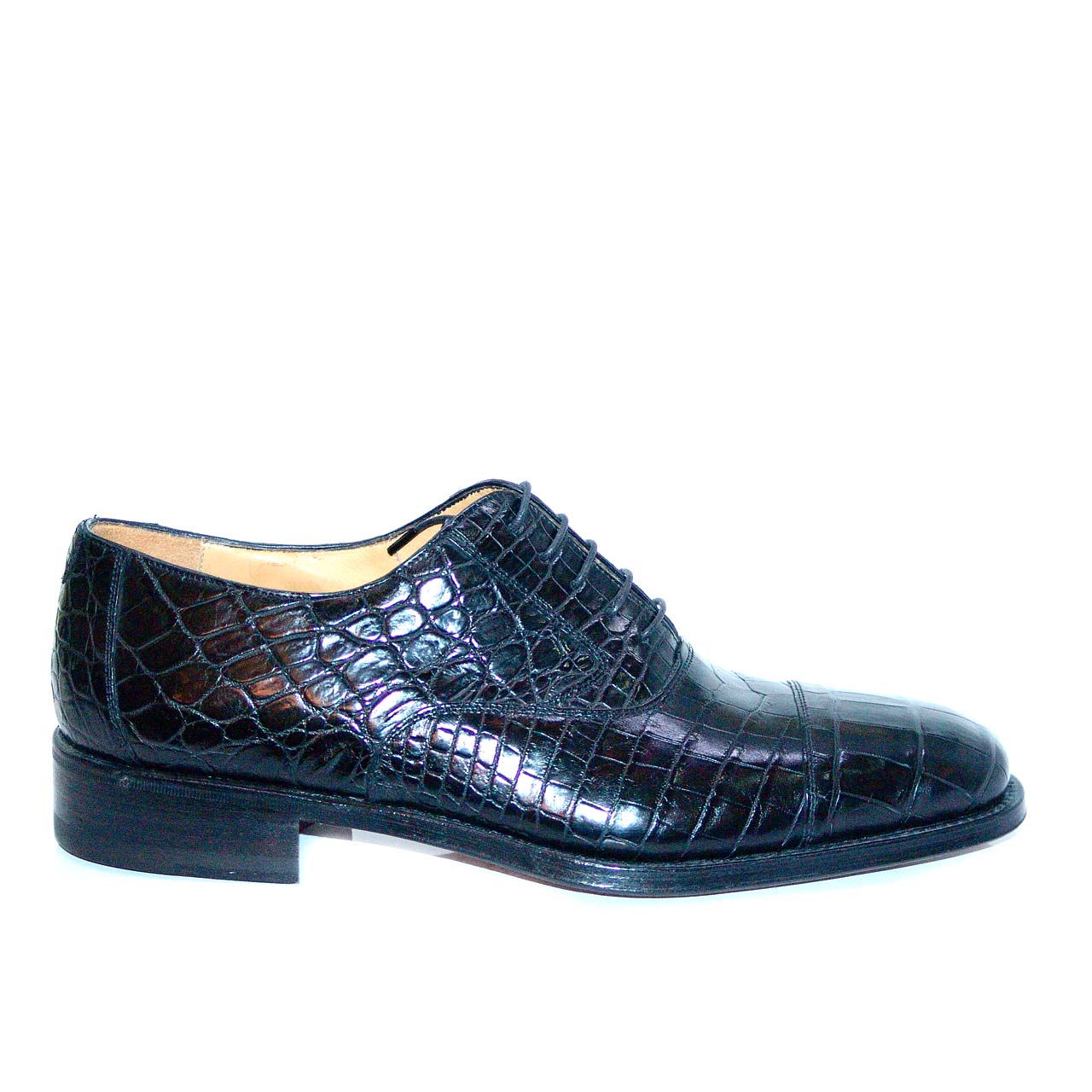 Dami 2616 Alligator Cap Toe Lace Up