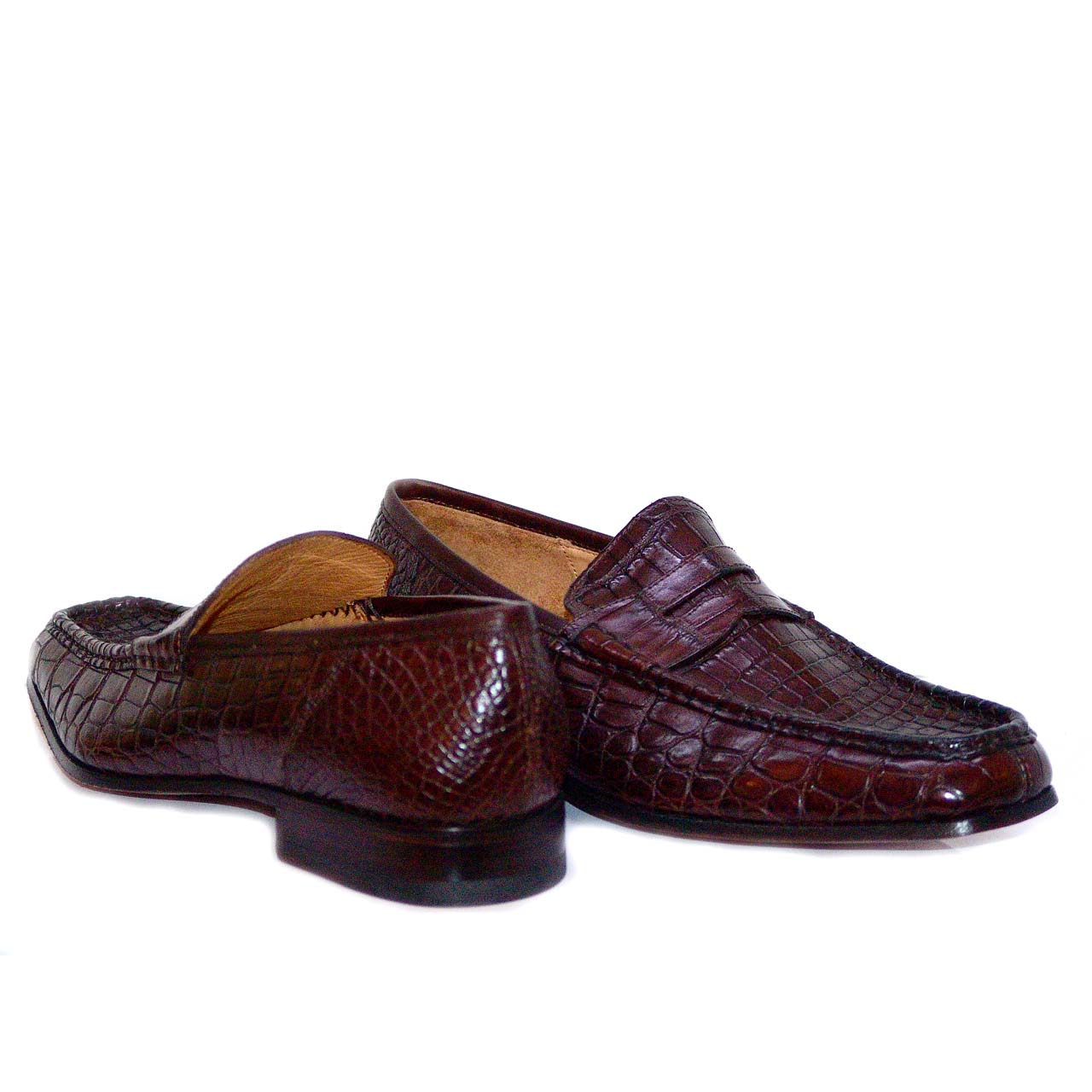Dami 2678 Alligator Penny Loafer