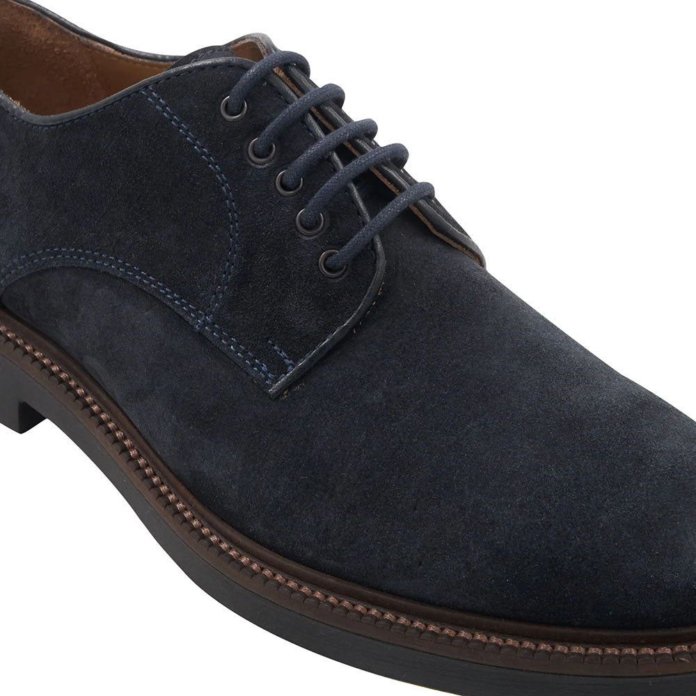 Bruno Magli "M" Collection Dario Suede Derby Navy