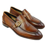 Alan Payne Daytona Buckle Loafer Cognac