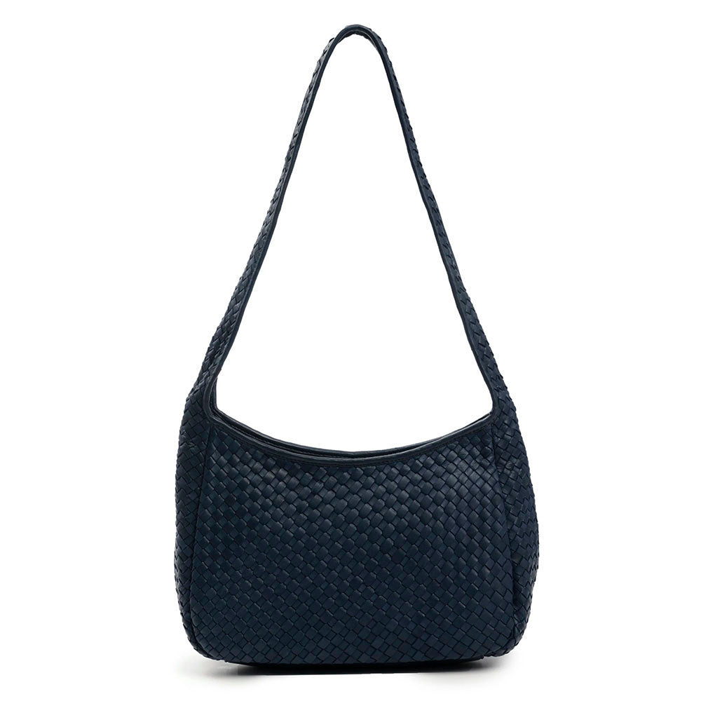 Robert Zur Women's Delia True Glove Woven Handbag Black