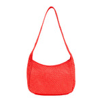 View product image 1: Robert Zur Women's Delia True Glove Woven Handbag Coral