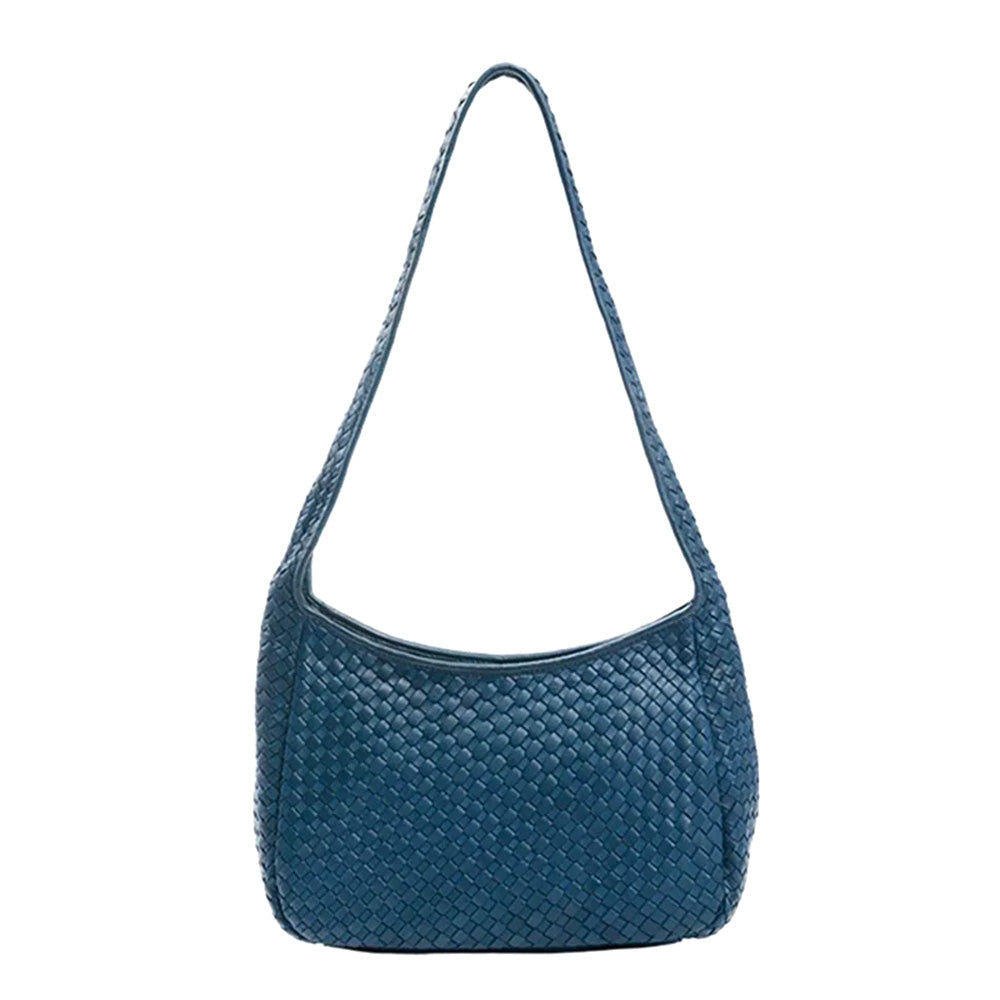 Robert Zur Women's Delia True Glove Woven Handbag Navy