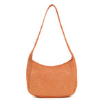 View product image 1: Robert Zur Women's Delia True Glove Woven Handbag Orange Crush