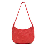 View product image 1: Robert Zur Women's Delia True Glove Woven Handbag Red