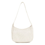 View product image 1: Robert Zur Women's Delia True Glove Woven Handbag White