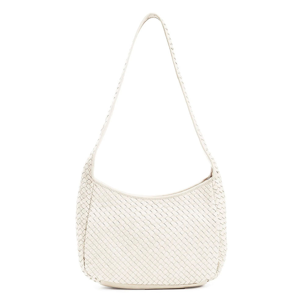 Robert Zur Women's Delia True Glove Woven Handbag White