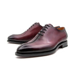 Ugo Vasare Derrick Split Toe Oxford Burgundy