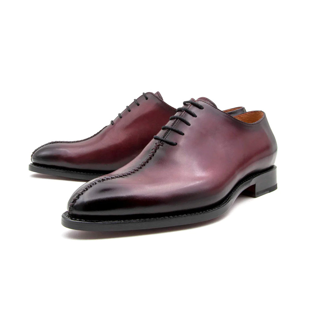 Ugo Vasare Derrick Split Toe Oxford Burgundy