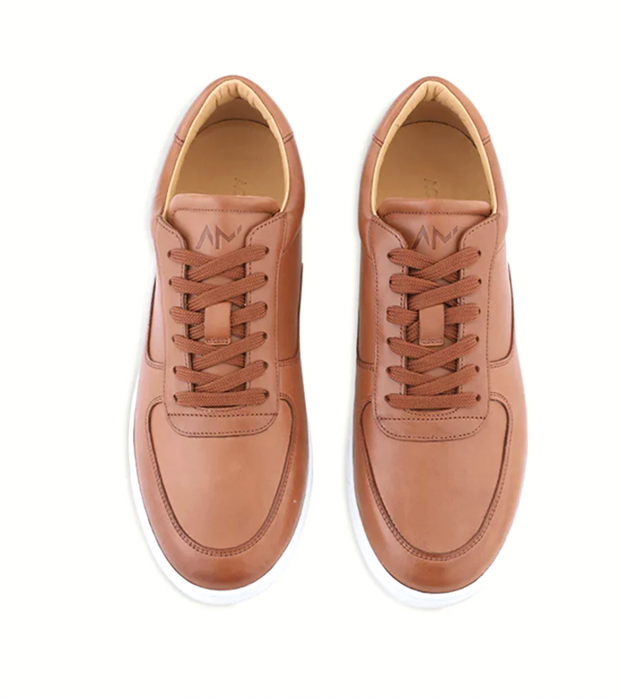 Ace Marks Martello Dress Sneaker Brown