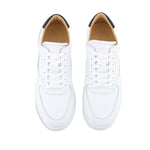 Ace Marks Martello Dress Sneaker White / Navy