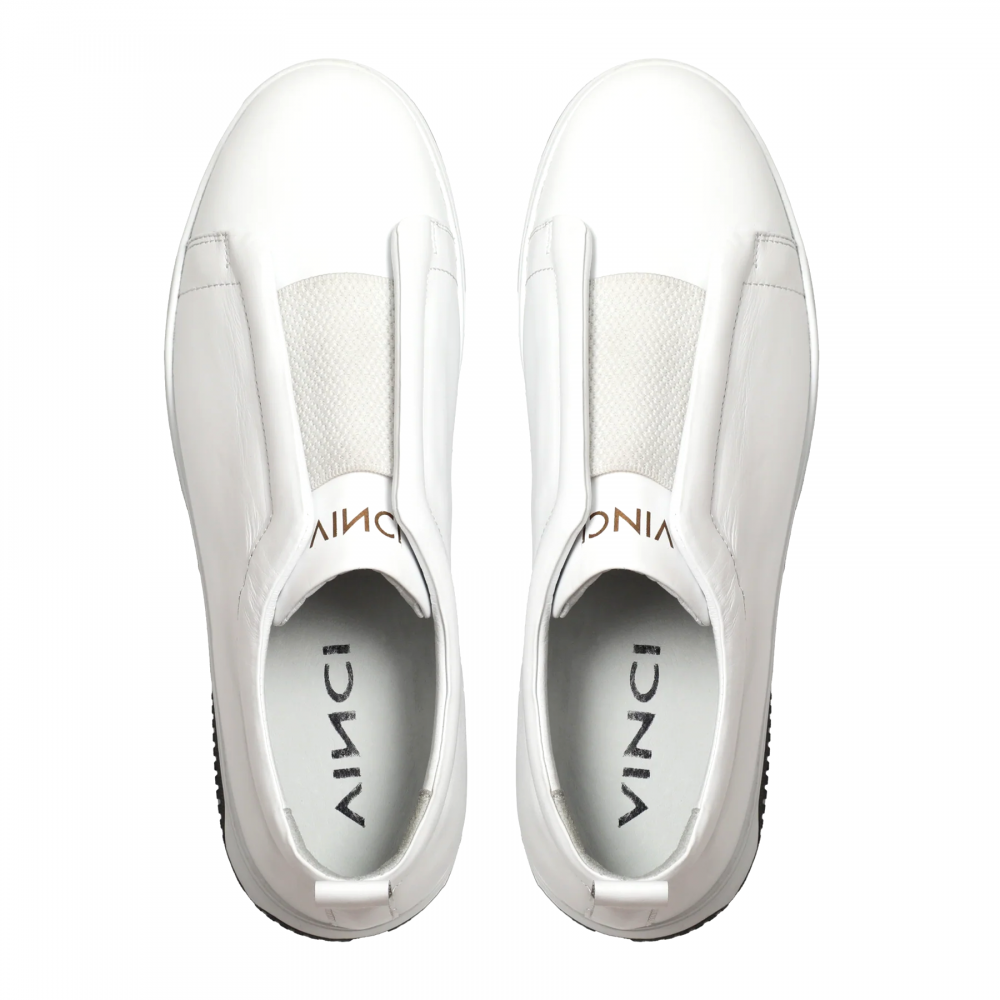 Vinci Leather The Urgup Mens Sneaker White (18624 Z-4)