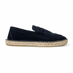 Bruno Magli Eduardo Espadrille Suede Loafer Navy
