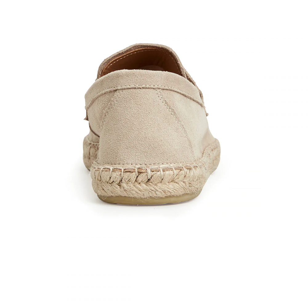 Bruno Magli Eduardo Espadrille Suede Loafer Sand