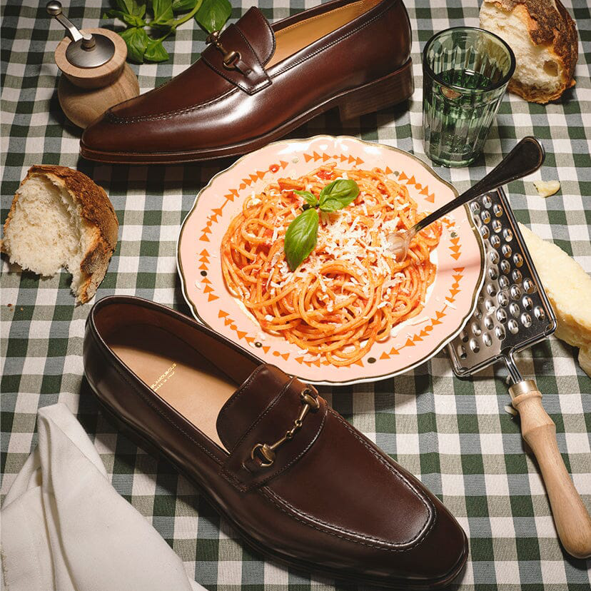 Superglamourous Elmoro Vintage Loafers Cocoa