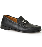 Bruno Magli Enzio Nappa Moccasin Slip On Black