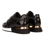 Vinci Leather The Empire Leather Sneaker Black