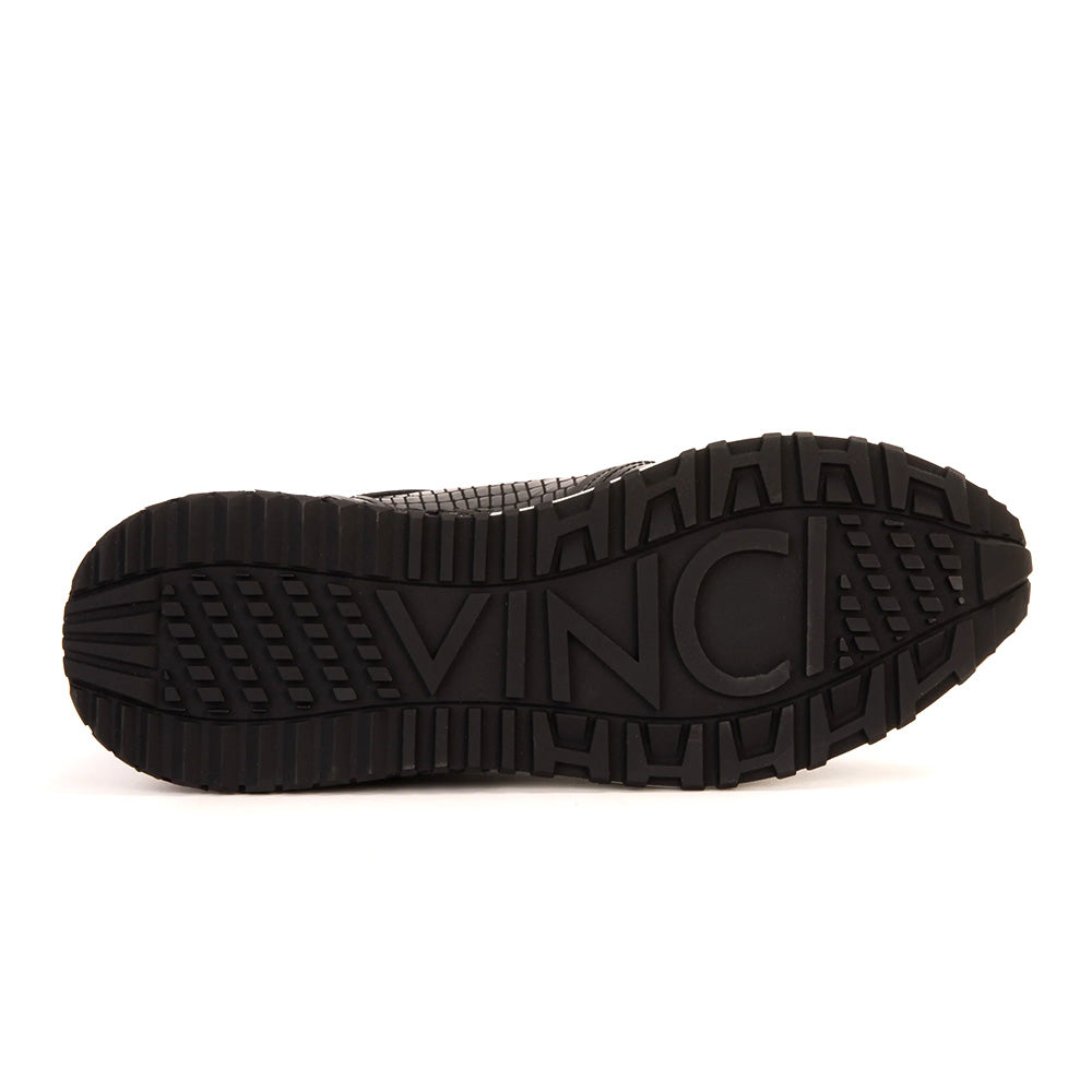 Vinci Leather The Empire Leather Sneaker Black