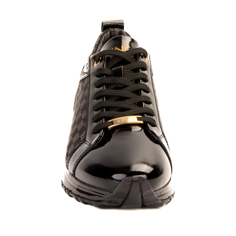 Vinci Leather The Monte Carlo Limited Edition Sneaker Black & Gold