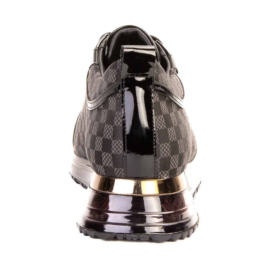 Vinci Leather The Monte Carlo Limited Edition Sneaker Black & Gold