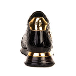 Vinci Leather The Prestige Limited Edition High-Top Sneaker Black & Gold