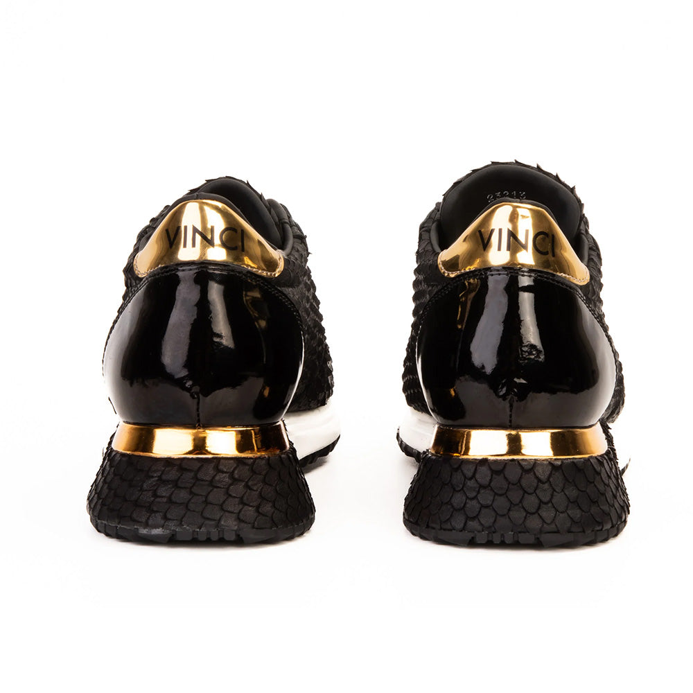 Vinci Leather The Majesty Leather Sneaker Black
