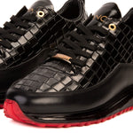 Vinci Leather The Marseille Leather Sneaker Black
