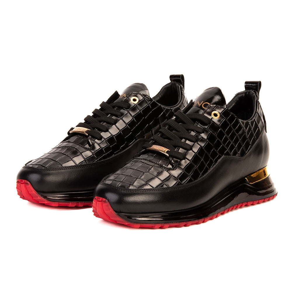 Vinci Leather The Marseille Leather Sneaker Black