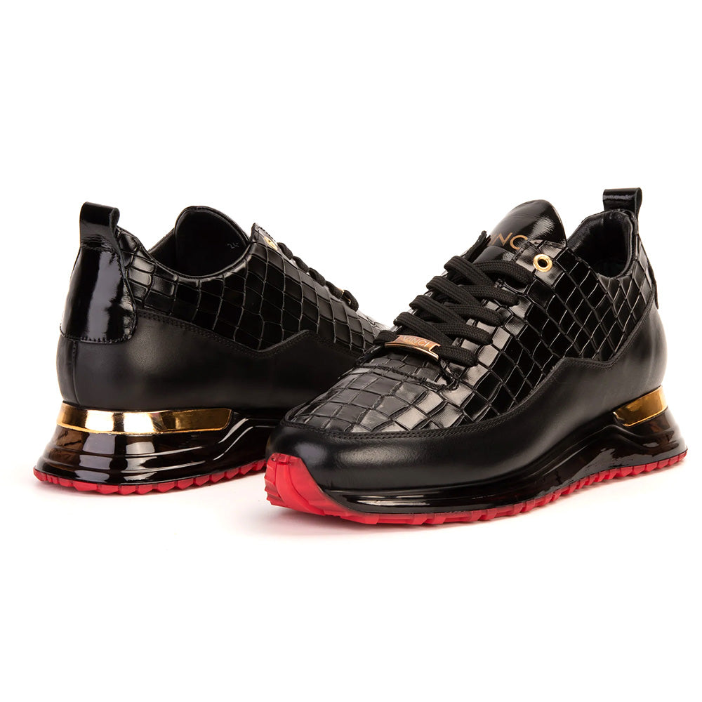 Vinci Leather The Marseille Leather Sneaker Black