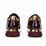 Vinci Leather The Majesty Leather Sneaker Burgundy