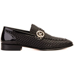 Vinci Leather The Monarch Leather Dress Shoe Black