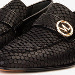 Vinci Leather The Monarch Leather Dress Shoe Black